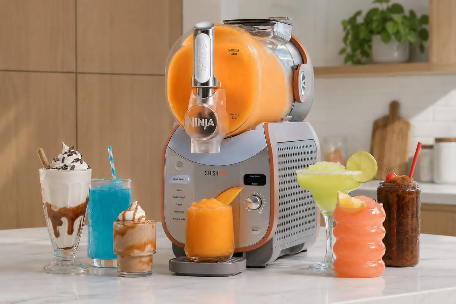 How the Ninja SLUSHi Max XXL Creates Smooth Frozen Drinks Without Ice