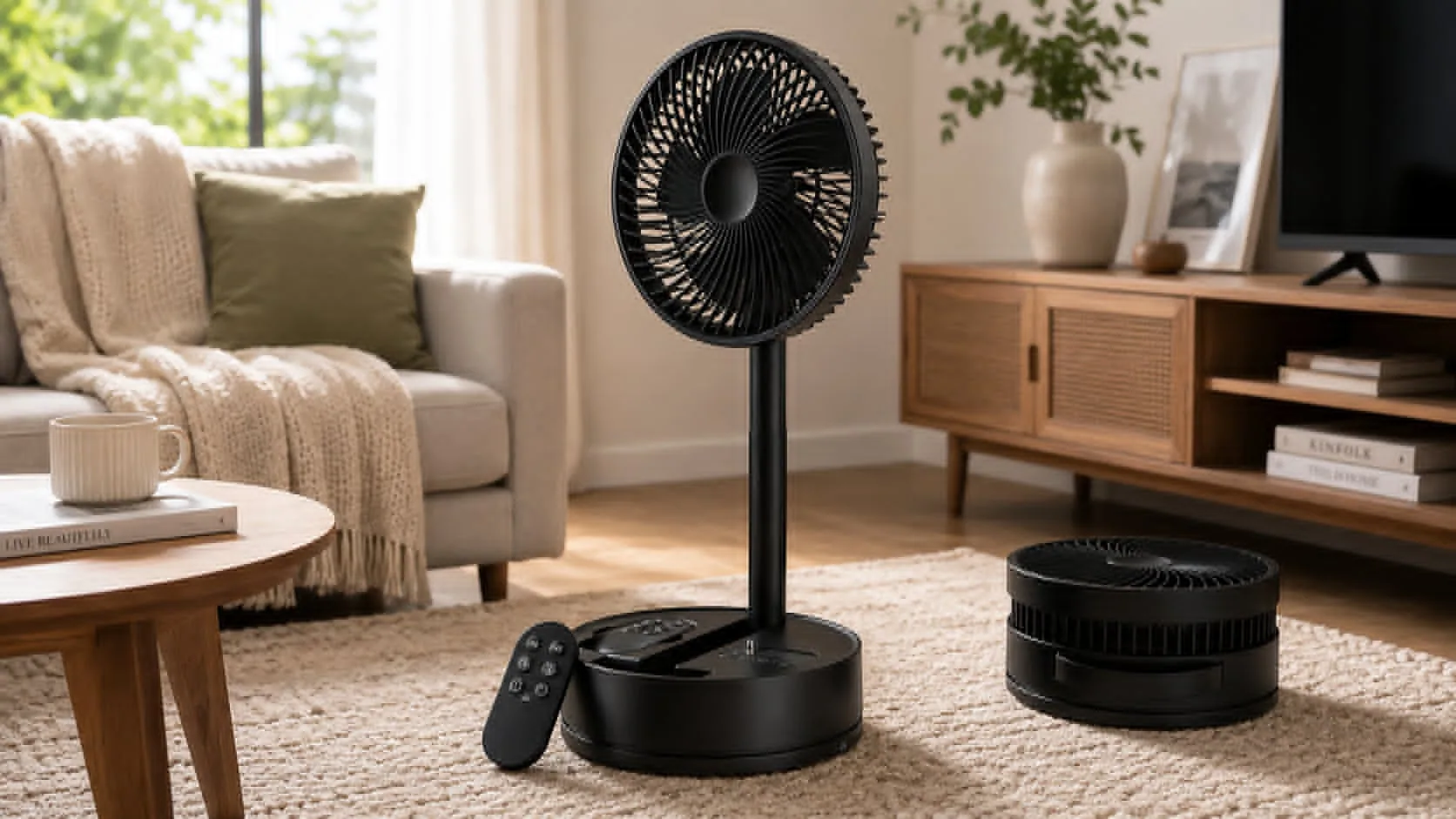 Why the BGYUA Portable Standing Oscillating Rechargeable Fan Stands Out in 2026
