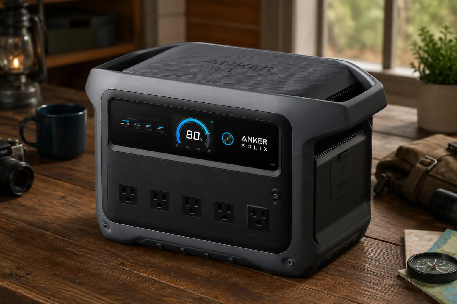 How the Anker SOLIX C1000 Gen 2 Portable Power Station Handles Emergencies and Outdoor Adventures