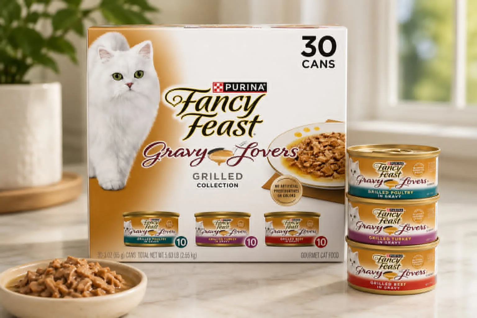 What Makes Purina Fancy Feast Gravy Lovers Wet Cat Food Stand Out?