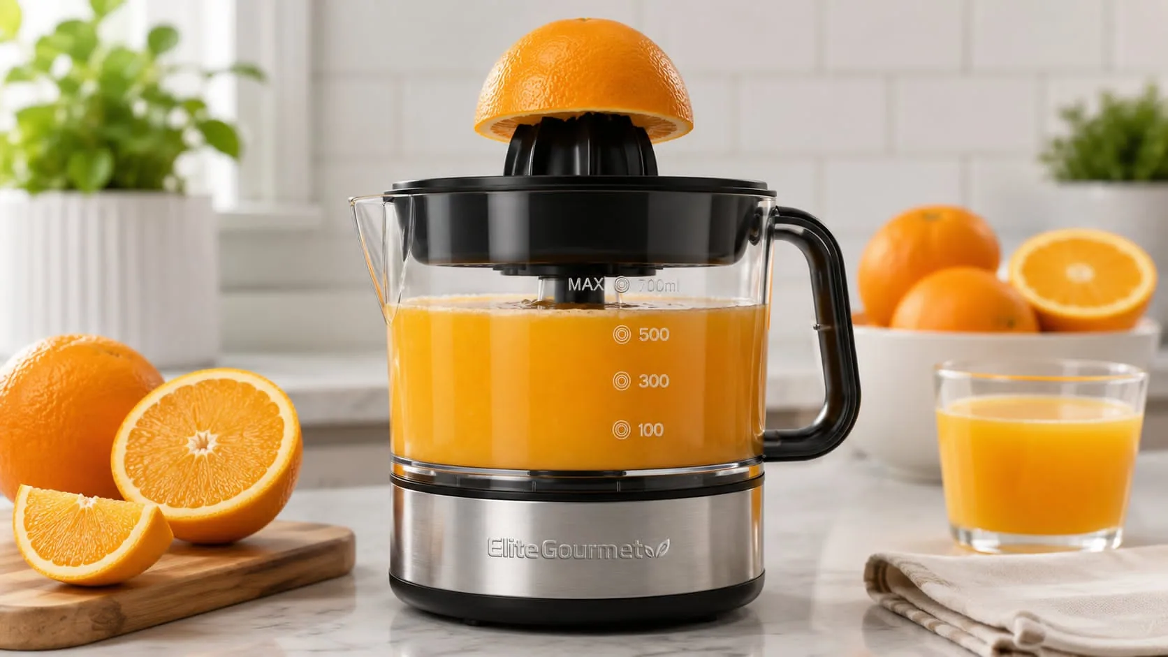 How the Elite Gourmet Electric Citrus Juicer Makes Daily Juicing Easier