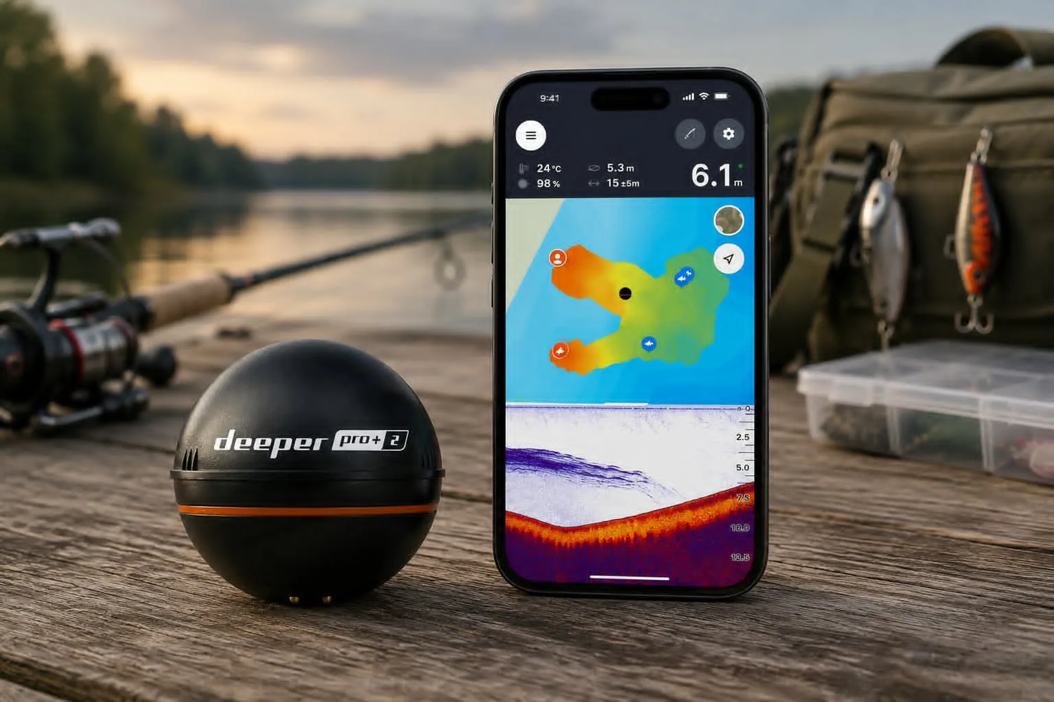 What Makes the Deeper PRO+ 2 Sonar Fish Finder a Top Portable Sonar Choice